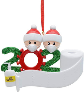 <span class=keywords><strong>Adornos</strong></span> navideños de <span class=keywords><strong>papel</strong></span> higiénico, resina, nombre familiar, 2, 2020 - Product Image 3