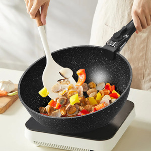 Non-Stick Cookware Set With Detachable Handles Complete Pot Kit For Gift Box - Product Image 1