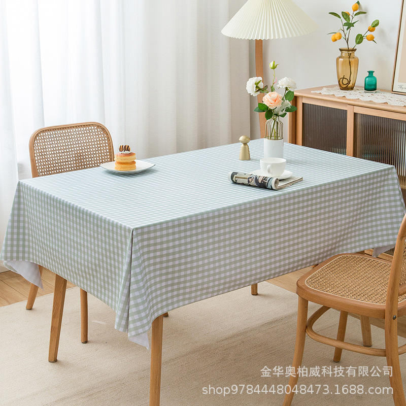 ลายตารางหมากรุกสีเขียว