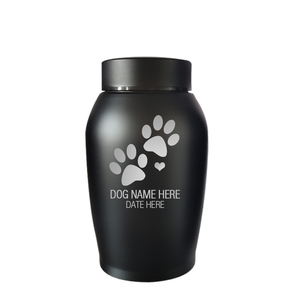 Edelstahl Moderne Umweltfreundliche Tropfenförmige Haustier-Gedenkurne Feuchtigkeitsbeständiges Design für Katzen- und Hunde-Einäscherungsresten - Product Image 1