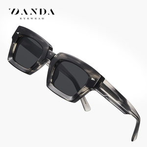 Gafas de Sol Danda Eyewear Cuadradas de Acetato S32111 UV400 Polarizadas Unisex Protección Solar Estilo Conducción - Product Image 1