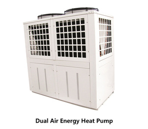 Pompe à chaleur monobloc commerciale EVI haut de gamme à double ventilateur 380V pour chauffage, refroidissement et ECS (unité air-eau) - Product Image 6