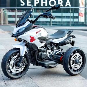 Tricycle électrique pour enfants jouet voiture garçons filles charge <span class=keywords><strong>moto</strong></span> avec télécommande puissance de roue en plastique conçu pour les enfants - Product Image 5