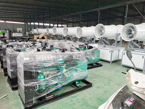 Cannone antinebbia personalizzato con gruppo elettrogeno integrato per installazione rimorchio per nebbia d'acqua cannone per rimorchio - Product Image 5