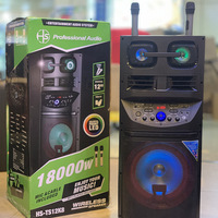 Nouvelle chariot portable d'extérieur en maille de fer pour haut-parleur V5.0, woofers de 12 pouces, amplificateur haute puissance, lecteur MP3 avec fente pour carte