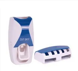 Automatic plastic toothpaste squeezer bathroom squeezer toothbrush holder squeeze