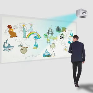 Chạm vào màn hình video kỹ thuật số tường tương tác Radar cảm ứng tường - Product Image 6