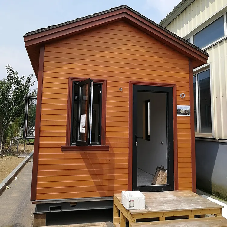 Çin Modern moda ışık çelik çerçeve yapısı prefabrik ev inşaat düşük fiyat prefabrik modüler evler küçük ev
