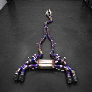 Sistema de Escape Personalizado de Titanio Catback con Tubo de Flujo Libre para X3M/X4M F97/F98 3.0T 2019-2023, Juego Completo de Tuning - Product Image 1