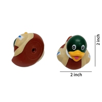 Canards colvert en caoutchouc bébé bain jouets plage piscine canards flottants jeeps voiture tableau de bord décorations