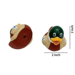 Mallard Rubber Ducks Baby Bath Toys Beach Pool Floating Ducks Jeeps Car Dashboard Decoraciones - Product Image 5
