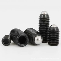 Vis de réglage à embout sphérique en acier au carbone de grade 12.9 M2-M12, oxyde noir