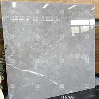 Carreaux de Porcelaine Brillants de Foshan 60x60, Sol Effet Marbre Porcelanato pour Salon