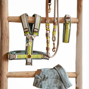 Custom Printed X Shape Dog <b>Harness</b> Soft Padded Adjustable Luxury <b>Pet</b> <b>Harness</b> For Small Medium Dogs - Product Image 5