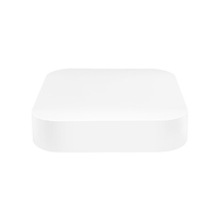 Interrupteur de Scène Intelligent Mini Tuya Zigbee pour Contrôleur sans Fil à Bouton Poussoir, Commande par Clic Simple/Double/Touche Longue, Contrôle Vocal pour