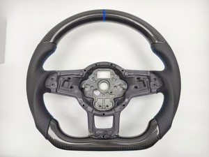 Volant sport style demi-cuir fibre de carbone pour VW <span class=keywords><strong>Volkswagen</strong></span> Golf <span class=keywords><strong>5</strong></span> 6 7 R MK5 MK6 MK7 MK7.<span class=keywords><strong>5</strong></span> <span class=keywords><strong>Gti</strong></span> <span class=keywords><strong>Polo</strong></span> Passat CC B8 B6 - Product Image 5