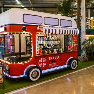 Catering Fully Equipped Mobile Food Truck Trailer with Pizza Coffee Ice Cream <b>BBQ</b> Hotdog & Fast Food Setup - Product Image 3