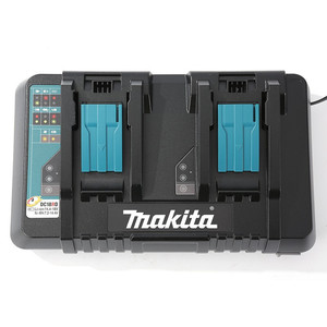 Chargeur rapide double port Makita DC18RD 18V Lithium-Ion pour batteries 18V - Product Image 2