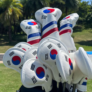 Golf <b>Head</b> <b>Covers</b> Korea Patriotism Golf <b>Head</b> <b>Covers</b> Set for Golf Iron Headcovers - Product Image 5