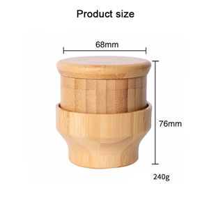 Masajeador corporal de sal de roca del Himalaya, Bola de masaje de Jade Manual, herramienta de relajación de músculos corporales para compresa fría y terapia de calor - Product Image 6