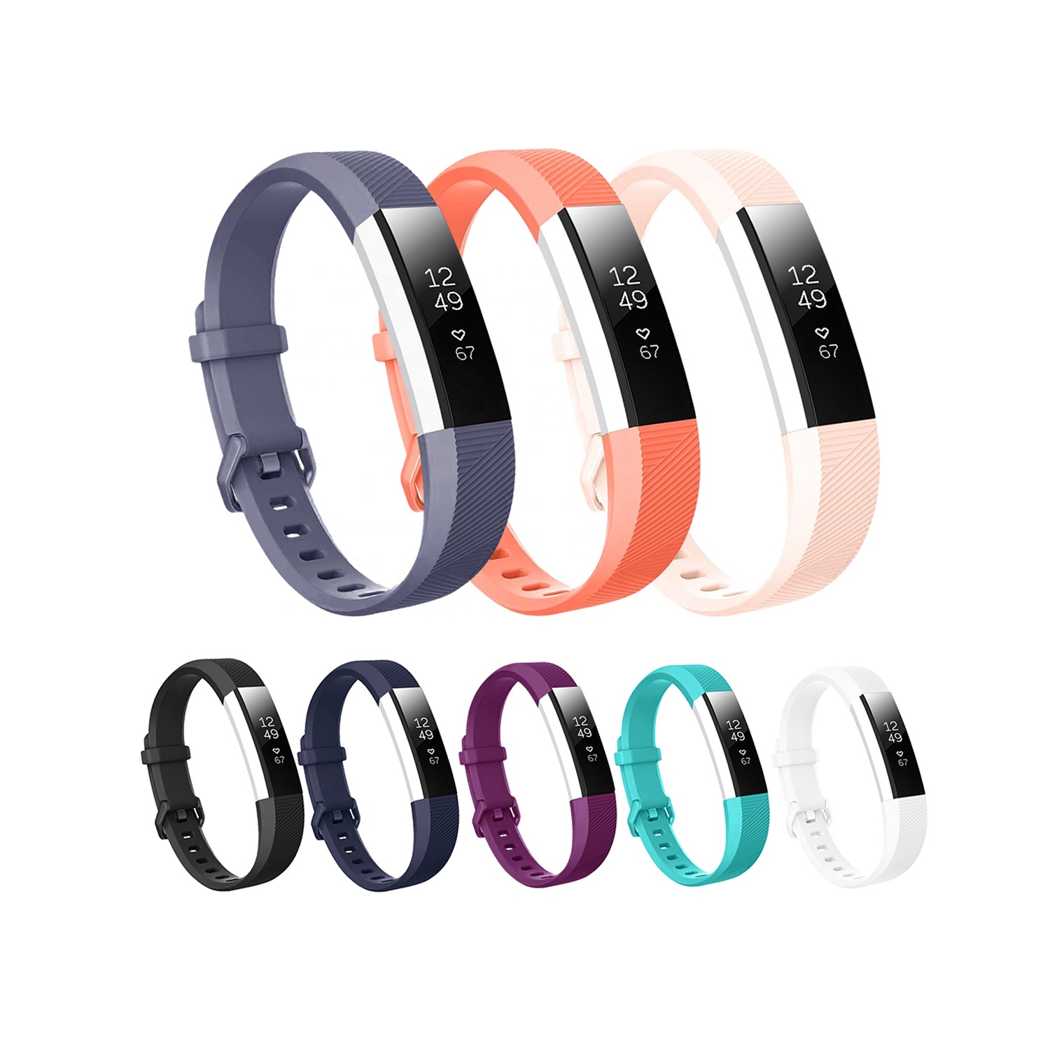 Мягкий силиконовый ремешок для Fitbit Alta HR, браслет, браслет для смарт-часов, ремешок для часов для FitBit Alta