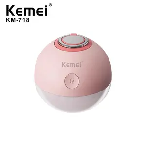 Di alta qualità in tessuto di ricarica palle per capelli Trimmer Kemei Km-718 forma rotonda vestiti rasoio piccolo portatile elettrico Lint Remover
