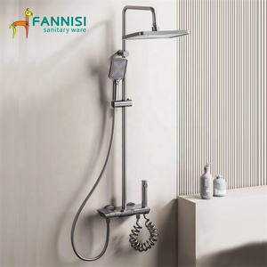 <span class=keywords><strong>Douche</strong></span> à effet pluie contemporaine <span class=keywords><strong>Douche</strong></span> murale dans la salle <span class=keywords><strong>de</strong></span> bain Sanitaires bon marché - Product Image 1