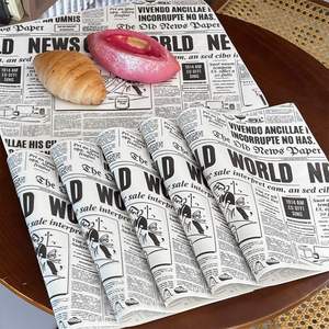 Papel de Envoltura para Hamburguesas Personalizado, Resistente a la Grasa, Biodegradable, Ecológico, para Hornear, Mantequilla, Sándwiches - Product Image 5