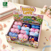 Usine Chaoan Luyuan OEM pour bonbons en forme de cœur solides, certifiés Halal HACCP ISO, avec garniture, pour enfants