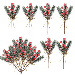 Gold Realistic Plastic Artificial Berry <strong>Christmas</strong> Garland for Door Entry Holiday Decoration <strong>Christmas</strong> Time-Limited <strong>Offer</strong> - Product Image 5
