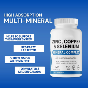 Suplemento de equilibrio hormonal óptimo de bióticos OEM, minerales de soporte endocrino de rubidio glandular porcino de cobre y selenio de <span class=keywords><strong>zinc</strong></span> para - Product Image 3