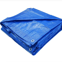 Couverture extérieure résistante verte renforcée de drap de sol de la bâche 200gsm de polyester/coton imperméable à la pluie