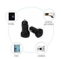 Cargador de Coche USB Universal Compacto, Salida de 5 V 2,5 A, Cargador de Coche de un Solo Puerto para Camión, Autobús, 12 V, 24 V, Cargador de Coche para Teléfono Móvil