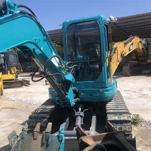 Pelle hydraulique d'occasion Kubota KX155 Mini 5.5 tonnes, pelle sur chenilles d'occasion KX135 KX165, haute qualité - Product Image 5