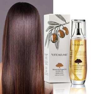 OTTO KEUNIS <b>100ml</b> Glass Bottle High Quality <b>Moroccan</b> Argan <b>Oil</b> for Dry Damaged Frizzy Hair - Product Image 1