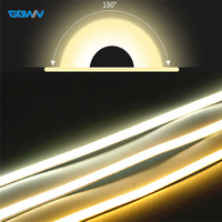 Bande LED COB Flexible Adressable de Haute Qualité 480 LED/m 5M 12V/24V DC Nouvelle Blanc avec Contrôle Vocal Vente Directe Usine