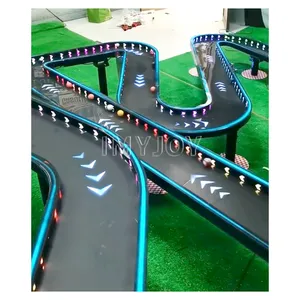 Customized SSS pinball marble rally international championship competitors battle racing beat marble track game