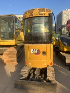รถขุดขนาดเล็กมือสอง Caterpillar CAT302CR ราคาถูก 3 ตัน เครื่องยนต์ Kobelco ได้รับการรับรองมาตรฐาน CE รุ่นปี 2022 ความจุบุ้งกี๋ 0.3 ลูกบาศก์เมตร พร้อมส่งออก - Product Image 2
