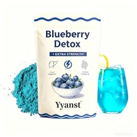 Hoogwaardig Private Label Volwassen Voedingsmiddel Fruitmix Immuunondersteuning Lever Detox Darmgezondheid Groene Poeder Supplement Groothandel
