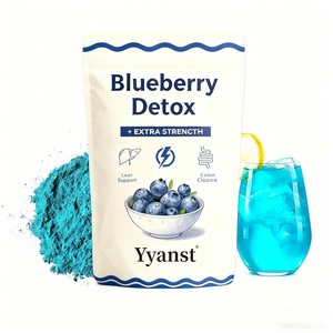 Poudre de fibres alimentaires de fruits de haute qualité à marque privée, polyvalente, pour le soutien immunitaire, la détoxification du foie et l'amélioration de la santé intestinale (Poudre de légumes verts) - Product Image 1