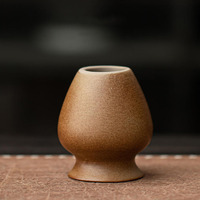 Ensemble de thé Matcha de style classique japonais fait à la main Fouet Matcha Bol à Matcha Porte-fouet en céramique pour la cérémonie du thé Kit Cérémonie du thé