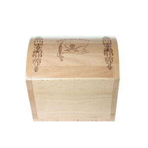 Boîte de rangement à rabat en bois fait à la main vintage en contreplaqué de pin d'acacia bijoux emballage cadeau bougie artisanat laser à usage alimentaire vente en gros - Product Image 6