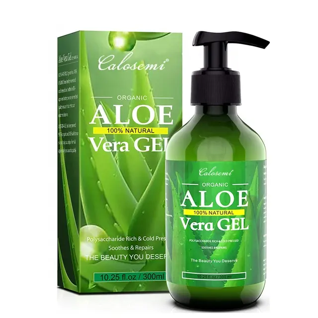 2023 vente en gros 100% pur naturel bio beauté soins de la peau Anti acné apaisant réparation Aloe Vera Gel pour le visage