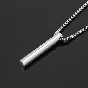 สร้อยคอแฟชั่นสไตล์ทันสมัย สแตนเลสสตีล สำหรับผู้ชาย พร้อมจี้  สำหรับผู้หญิง ราคาขายส่ง เครื่องประดับผู้ชาย - Product Image 3