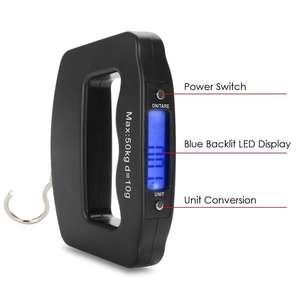 <span class=keywords><strong>Balance</strong></span> à bagages suspendue numérique électronique portable et <span class=keywords><strong>balance</strong></span> à bagages de 50kg et <span class=keywords><strong>balance</strong></span> de poids de bagages de voyage - Product Image 5