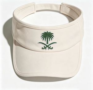 หมวกปักลายป้องกันรังสียูวีแบบปรับได้ หมวกกันแดดระบายอากาศได้ดี หมวกกีฬากอล์ฟเทนนิสสำหรับกิจกรรมกลางแจ้ง - Product Image 3