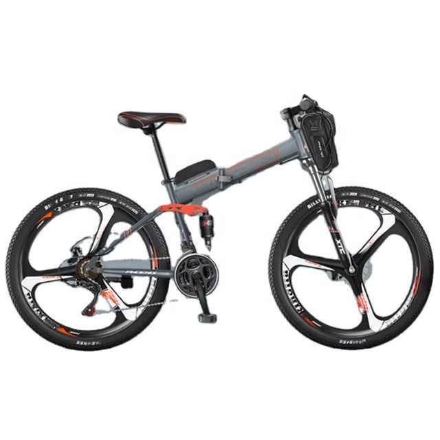 26 Inch 36V 350W E-Cycle Electric Bike Folding Bicycle with Lithium Battery for Adults Electronic Smart Type