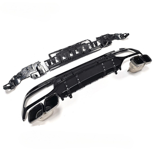 <span class=keywords><strong>Prix</strong></span> fabricant : Lame arrière <span class=keywords><strong>C63S</strong></span> avec embouts d'échappement pour Mercedes Benz Classe C W205 LCI 2019-2021 Berline Sport AMG-Line - Product Image 3