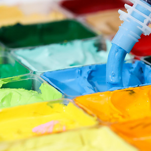 Packs de recharge de <span class=keywords><strong>gouache</strong></span> étoilée 100 ml, boîte en plastique, peinture aquarelle non toxique et facile à ranger, fournitures de peinture en vrac, ensemble d'art, papier - Product Image 1