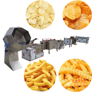 Nouvelle machine semi-automatique multifonctionnelle en acier inoxydable pour la fabrication de chips et ligne de production de frites pour légumes - Product Image 2